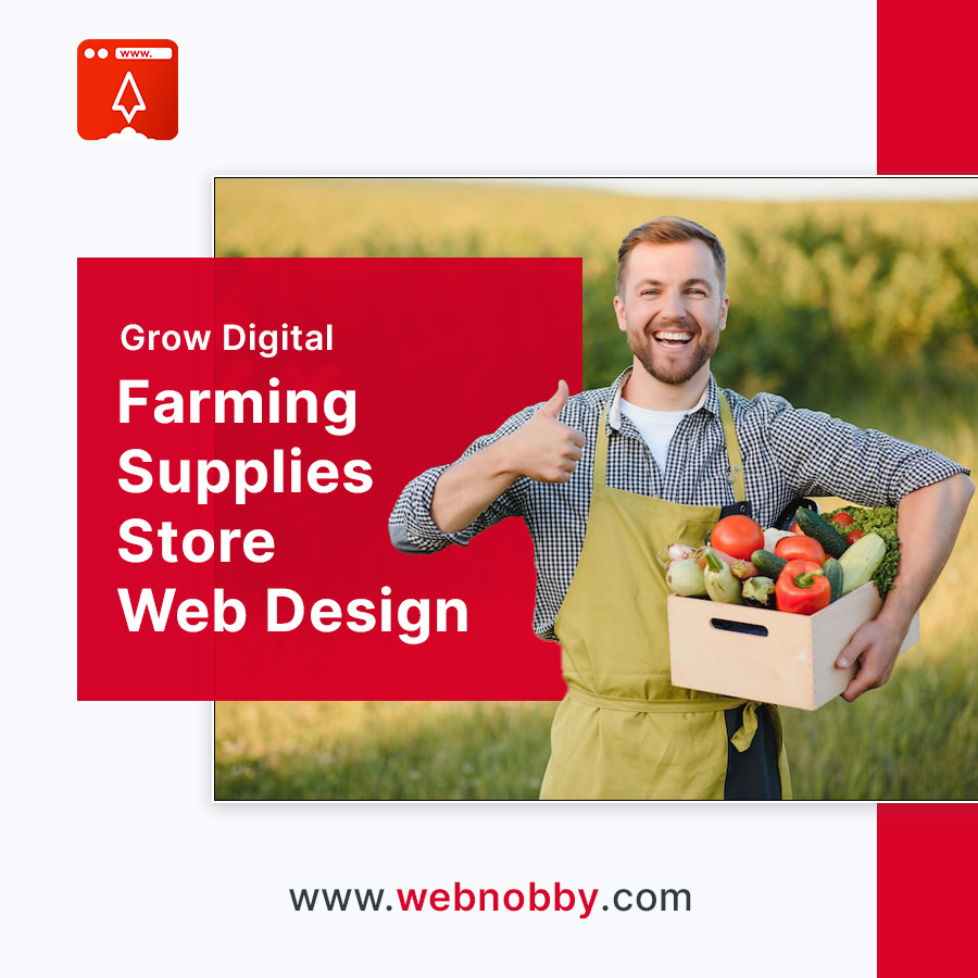 Farming Store Web Design