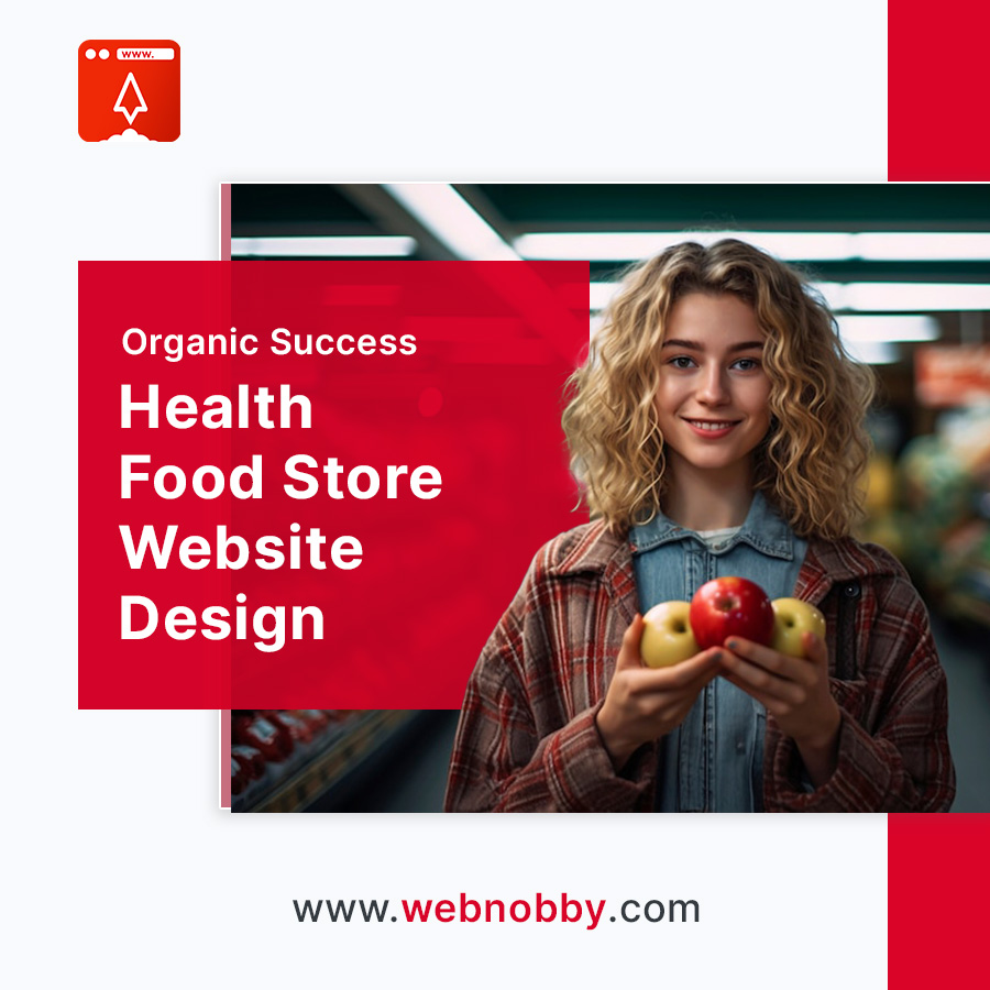 Health Food Store Website Design