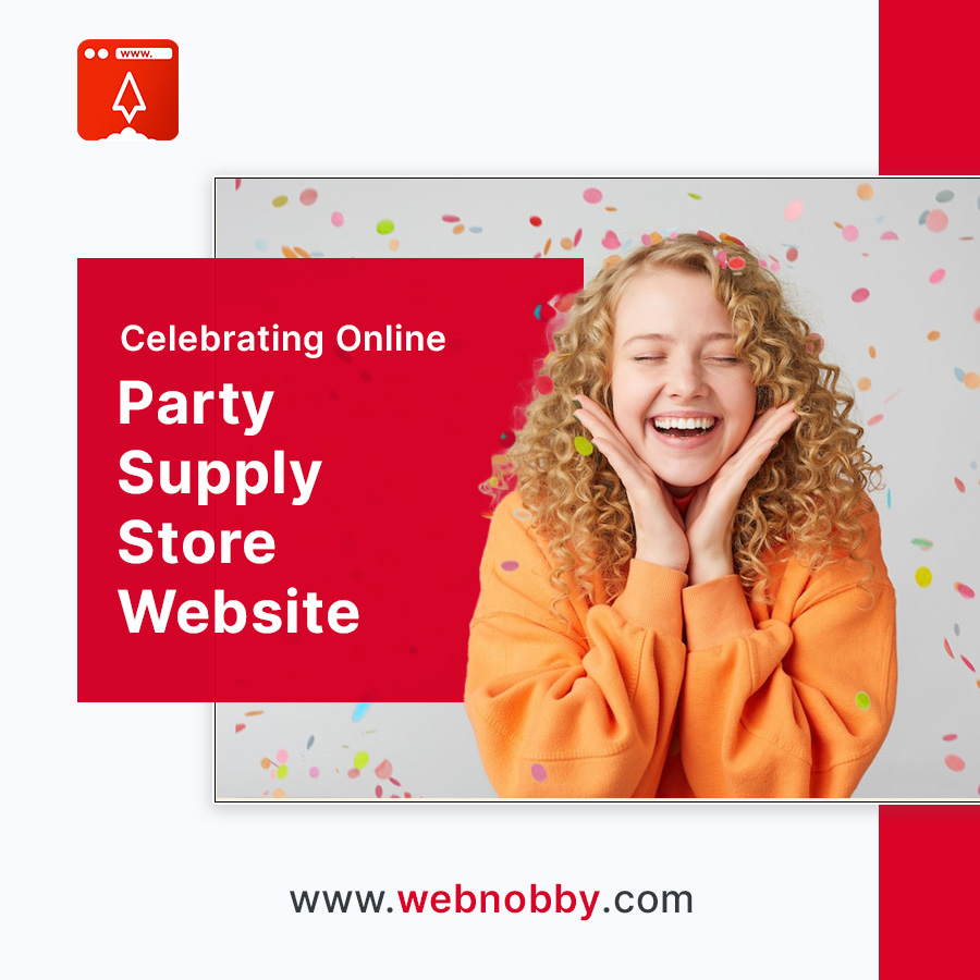 Party Supply Store Website