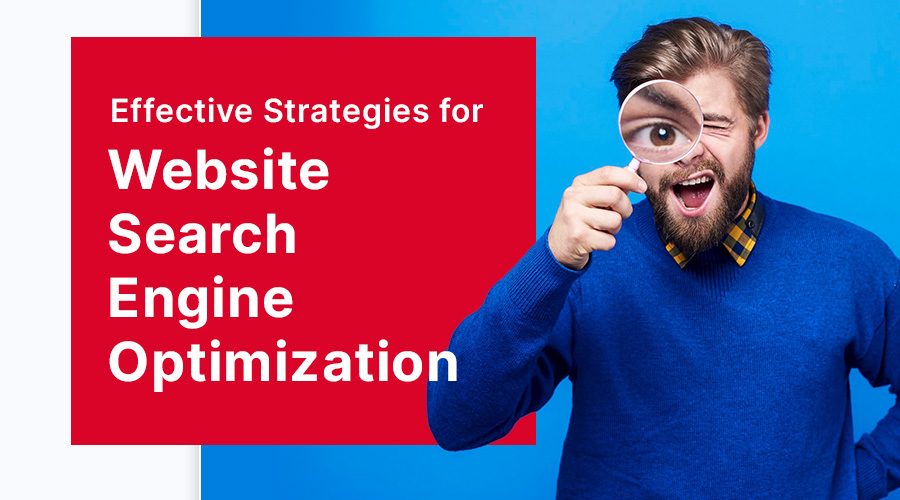 Effective Strategies for Website Search Engine Optimization (SEO)