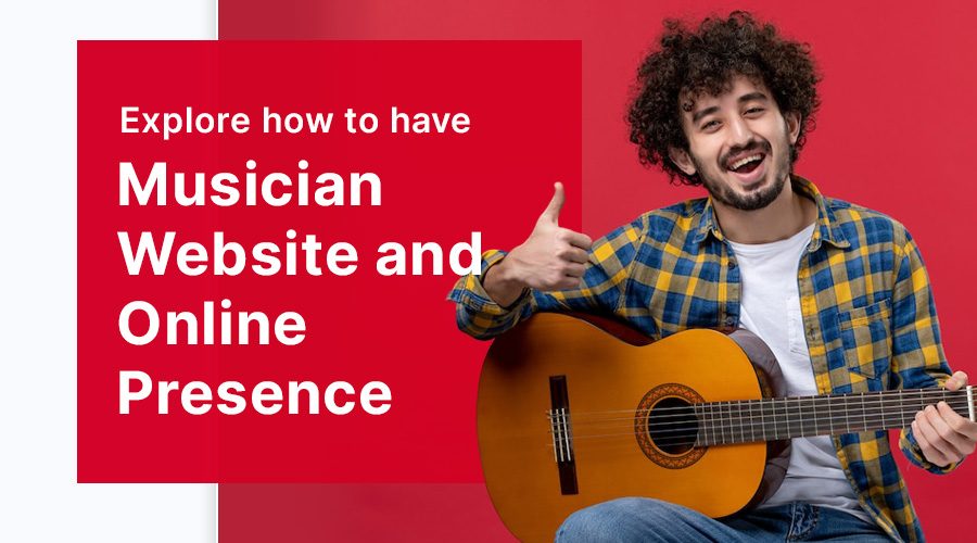 Musician Website Design