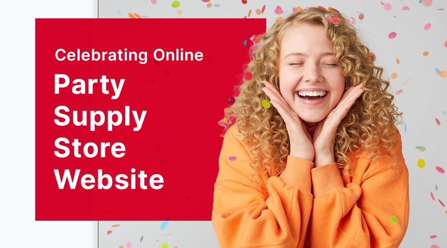 Party Supply Store Website